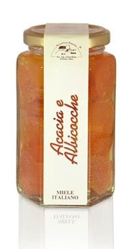 Apicoltura Cazzola Italy - Apricot and Acacia Honey - Jar of 350 g von Apicoltura Cazzola - Azienda Agricola Giardino