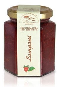 Apicoltura Cazzola - Raspberries Jam (NO Pectin) - Jar of 200 g (Pack of 2 Glass Jars) von Apicoltura Cazzola