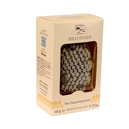 Italienischer Honig mit Wabe 90 gr Italienischer Honig mit Wabe 90 gr von Apicoltura Cazzola