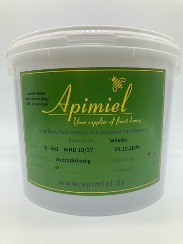 Avokadohonig 4kg von Apimiel