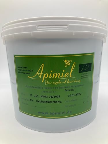 Bio Gebirgsblütenhonig 7kg, (DE-ÖKO-001) Bio Gebirgsblütenhonig 7kg, (DE-ÖKO-001) von Apimiel