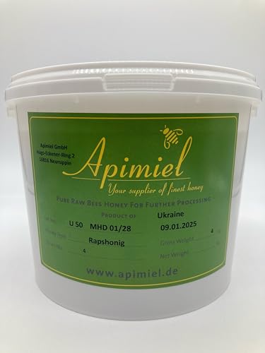 Raps-Honig aus Ukraine 4kg Raps-Honig aus Ukraine 4kg von Apimiel