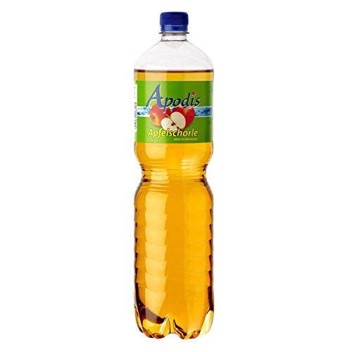 Apodis Apfelschorle, 6er Pack (6 x 1.5 l) EINWEG von Apodis