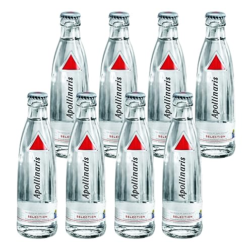 Apollinaris Selection Mineralwasser 8 Glasflaschen je 0,25l incl Mehrweg Pfand von Apollinaris