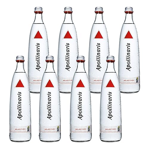 Apollinaris Selection Mineralwasser 8 Glasflaschen je 0,75l incl Mehrweg Pfand von Apollinaris