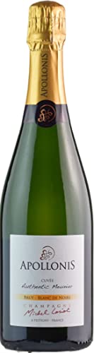 3x 0,75l - Michel Loriot - Champagne Apollonis - Les Classiques - Authentic Meunier - Blanc de Noirs - brut - Champagne A.O.P. - Frankreich - Schaumwein brut von Apollonis - Michel Loriot
