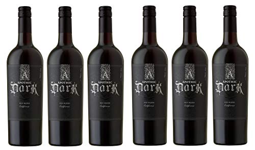 6x 0,75l - APOTHIC Wines - California - Rotwein - verschiedene Sorten - trocken bis halbtrocken (6x 0,75l - APOTHIC DARK) von Apothic Wines