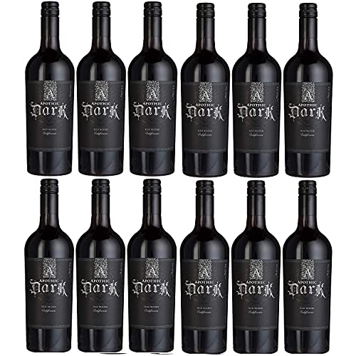 Apothic Dark Rotwein Cuvée Wein trocken Kalifornien (12 Flaschen) von Apothic Wines