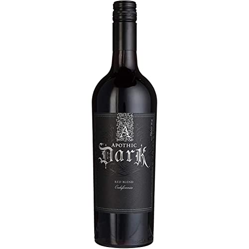 Apothic Dark Rotwein Cuvée Wein trocken Kalifornien I Versanel Paket (1 x 0,75) von Apothic Wines