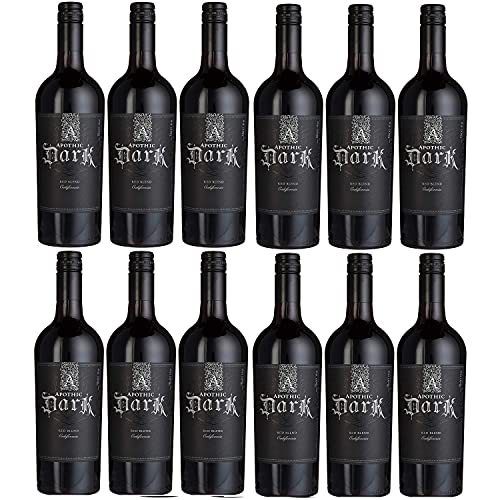 Apothic Dark Rotwein Cuvée Wein trocken Kalifornien I Versanel Paket (12 x 0,75) von Apothic Wines