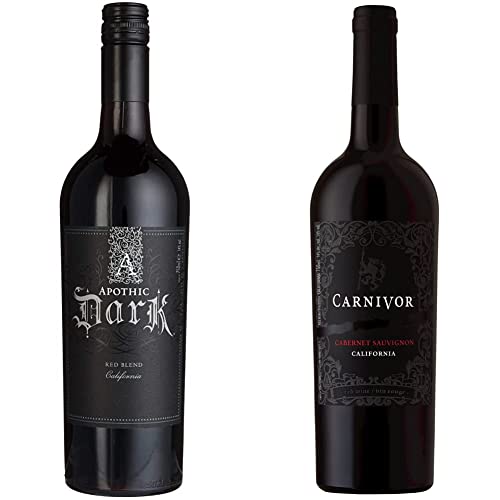 Apothic Dark Trocken (1 x 0.75l) & Carnivor Cabernet Sauvignon Trocken (1 x 0.75l) von Apothic Wines