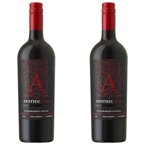 Apothic Red HalbTrocken (1 x 0.75l) | 750 ml (2er Pack) von Apothic Wines
