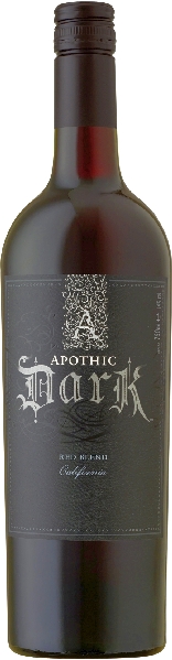 Apothic Dark Jg. 2021 Cuvee aus Petite Syrah, Teroldego, Cabernet Sauvignon von Apothic
