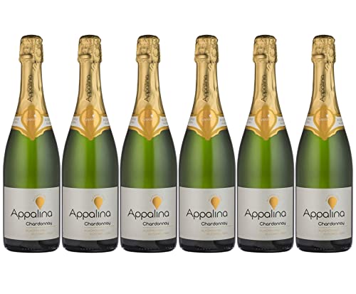 Appalina - Chardonnay Sekt Alkoholfrei (6 x 0.75 l) von Appalina