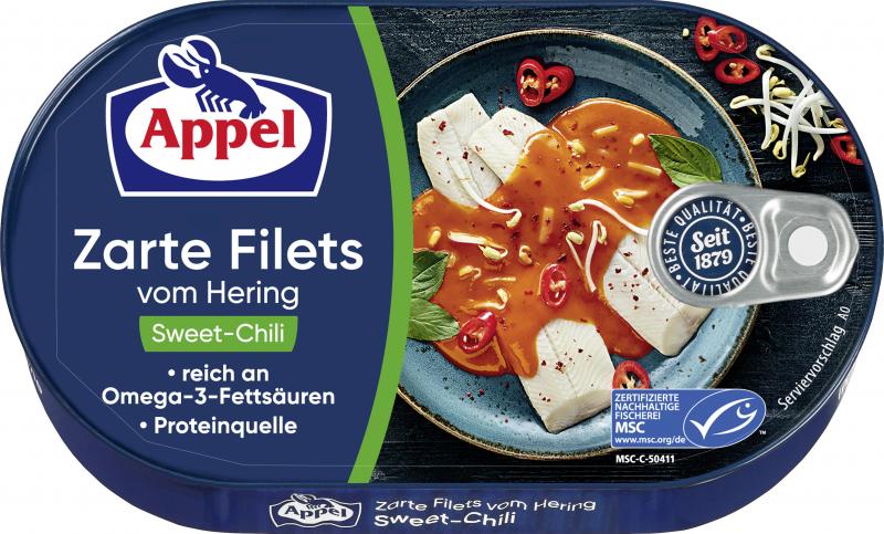 Appel Zarte Filets vom Hering Sweet-Chili von Appel