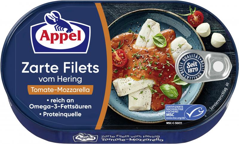 Appel Zarte Filets vom Hering Tomate-Mozzarella von Appel