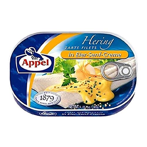 Appel Heringsfilets in Eier-Senf-Creme von Appel
