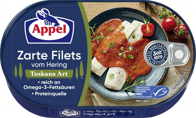 Appel Zarte Filets vom Hering Toskana Art Appel Zarte Filets vom Hering Toskana Art von Appel