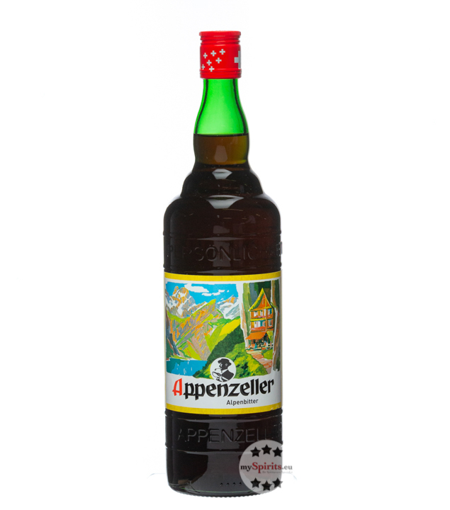 Appenzeller Alpenbitter  (29 % Vol., 1,0 Liter) von Appenzeller Alpenbitter