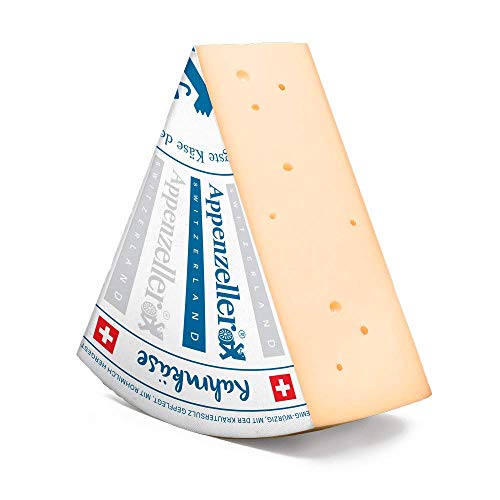 Appenzeller ® Rahmkäse 400 Gramm KÜHLBOX-Versand mit Styroporbox und Spezialkühlakku für Lebensmittelversand von COXZD