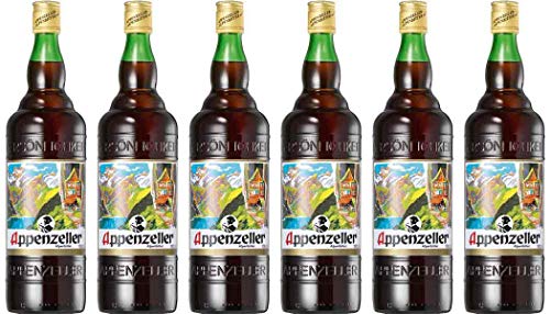 Appenzeller Alpenbitter 29% 6 x 1,0 Liter von Appenzeller