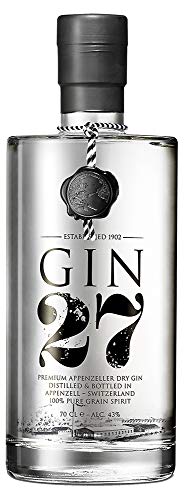 Gin 27 Premium Appenzeller Dry Gin Gin 27 Premium Appenzeller Dry Gin von Appenzeller
