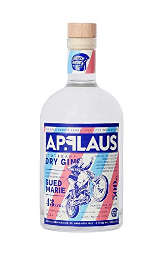 Applaus Gin 0,5 L. Dulay-Winkler, Hammer, Büttner, Frey GbR von Applaus Stuttgart Dry Gin