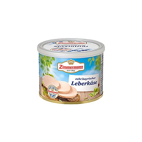 Fleischwerke Zimmermann - Leberkäse bayrische Spezialität in der Dose (200 g) von AproposGeschenk