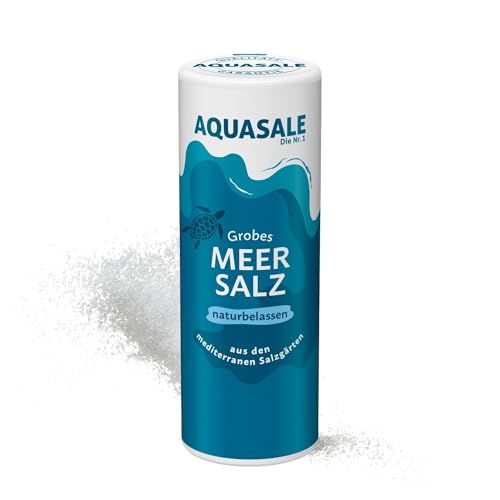 Aquasalz Meersalz Naturkristalle grobkörnig, 250 g von Aquasale