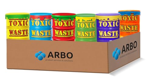 Toxic Waste Candy 6er Pack 252g, saure Süßigkeiten - Bonbons in verschiedenen Geschmäckern Original aus USA Toxic Waste Candy 6er Pack 252g, saure Süßigkeiten - Bonbons in verschiedenen Geschmäckern Original aus USA von ArBo-Living