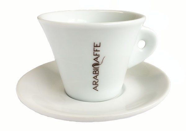 Arabicaffe Cappuccinotasse - Konisch Arabicaffe Cappuccinotasse - Konisch von Arabicaffè