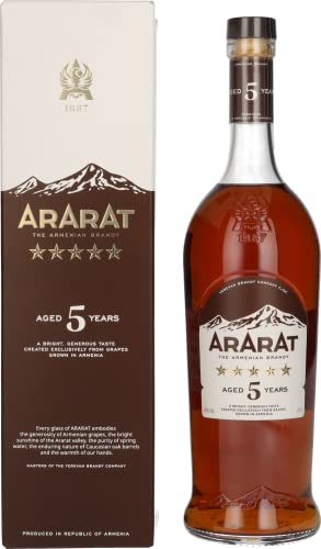 Ararat 5 Years Old mit Geschenkverpackung (1 x 0.7 l) von Ararat