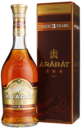 Armenian Brandy Ararat 3 Jahre alt 40% vol. 0,5 L Armenian Brandy Ararat 3 Jahre alt 40% vol. 0,5 L von Ararat