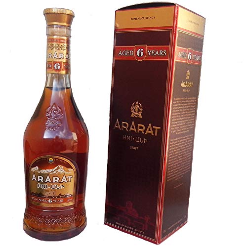 Armenien Brandy Ararat Ani 0,5L 6 Jahre Reifezeit Sterne von Ararat