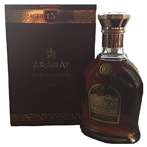 Armenischer Brandy Ararat Vaspurakan 0,5L 40% Vol. 15 Jahre Reifezeit Арарат von Ararat