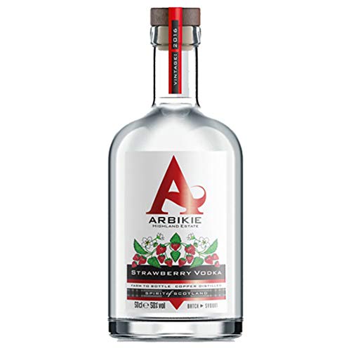 Arbikie Strawberry Vodka 0,5 Liter 50% Vol. von Arbikie Distillery