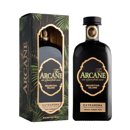 The Arcane I Extraroma Rum I 700 ml Flasche I 40% Volume I Goldener Rum mit Noten von Karamell und Pfeffer von Arcane