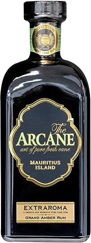 The Arcane I Extraroma Rum I 700 ml Flasche I 40% Volume I Goldener Rum mit Noten von Karamell und Pfeffer von Arcane