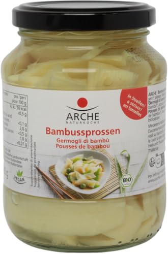 Arche Naturküche Bio Bambussprossen, Pousses de bambou (1 x 350 gr) von Arche Naturküche