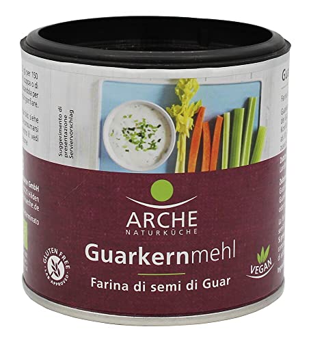 Arche Naturküche Bio Guarkernmehl, Farine de graines de guar (2 x 125 gr) von Arche Naturküche