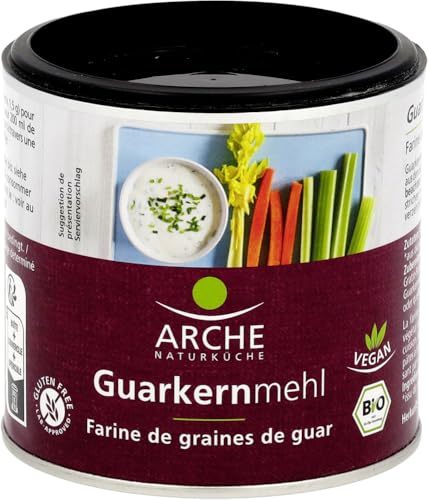 Arche Naturküche Bio Guarkernmehl, Farine de graines de guar (2 x 125 gr) von Arche