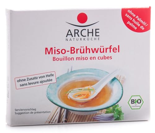 Arche Naturküche Bio Miso-Brühwürfel, 6 x 10 g von Arche