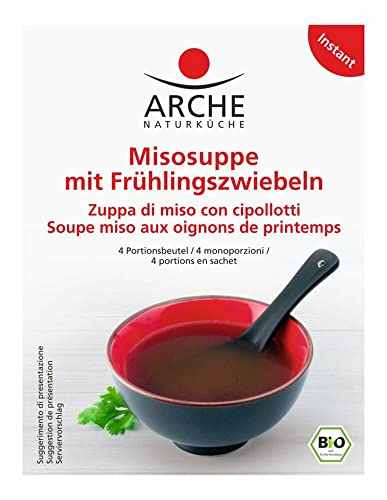 Arche Naturküche Bio Soupe miso aux oignons de printemps (2 x 40 gr) von Arche Naturküche