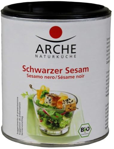 Arche Naturküche Bio Schwarzer Sesam, Sésame noir (2 x 125 gr) von Arche Naturküche