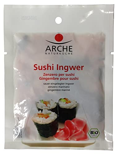 Arche Naturküche Bio Sushi Ingwer, Gingembre pour sushi (2 x 105 gr) von Arche Naturküche