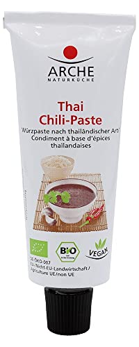 Arche Naturküche Bio Thai Chili-Paste, Pâte de curry Tha (2 x 50 gr) von Arche Naturküche
