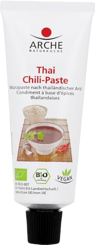 Arche Naturküche Bio Thai Chili-Paste, Pâte de curry Tha (2 x 50 gr) von Arche Naturküche