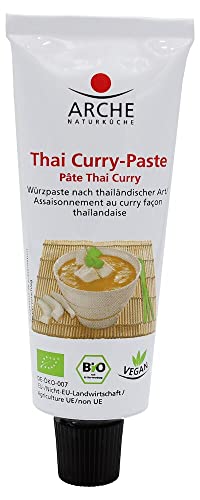 Arche Naturküche Bio Thai Curry-Paste, Pâte Tha Curry (6 x 50 gr) von Arche