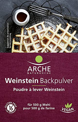 Arche Naturküche - Weinstein Backpulver 3 x 18 g - 6er Sparpack (324 g) von Arche Naturküche