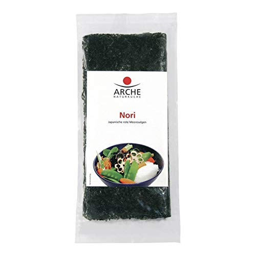 Nori, ungeröstet 6 x 25 gr Nori, ungeröstet 6 x 25 gr von Arche Naturküche